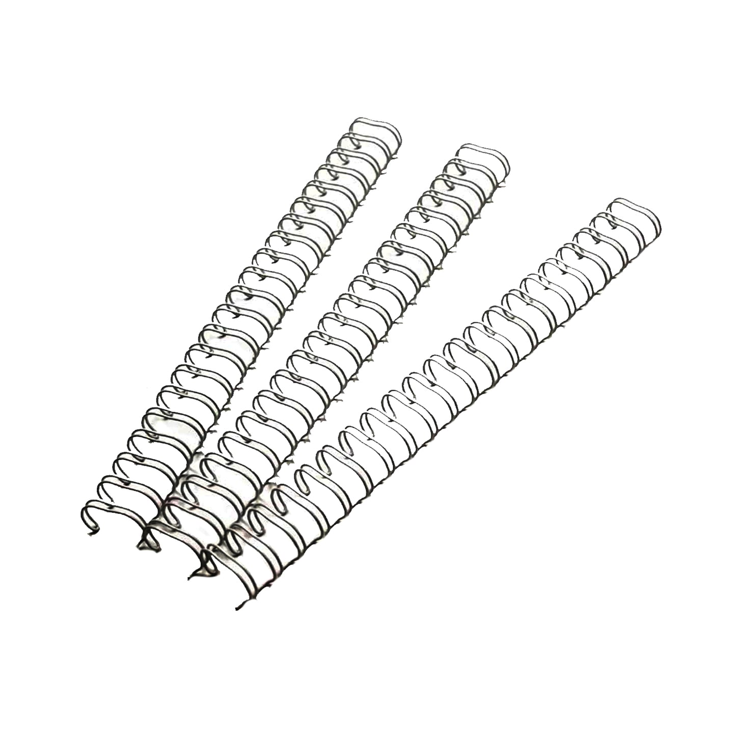 1/2" Twin/Double Loop Wire Binding Coils