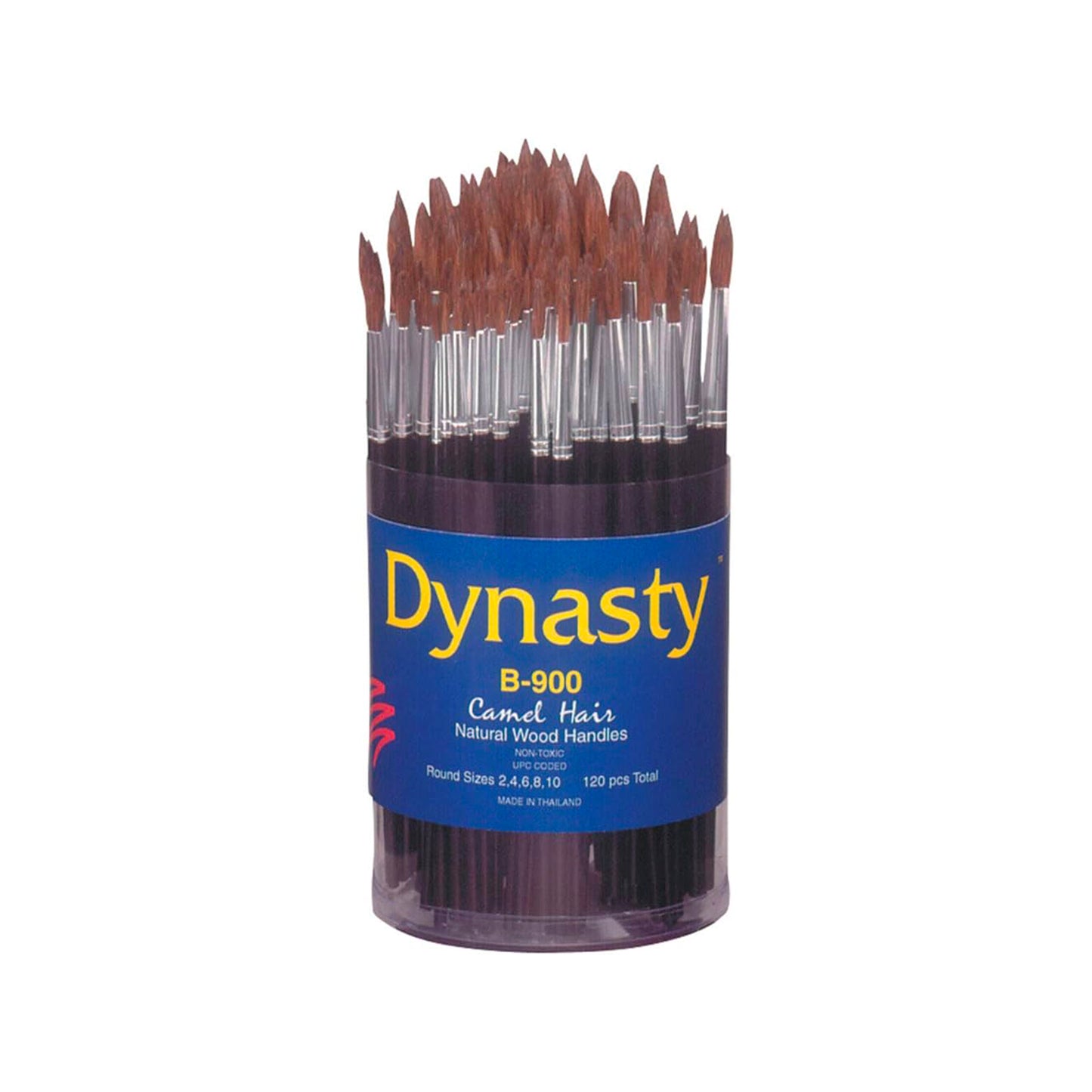 120 Fine Round Camel Hair Brushes - Series 900