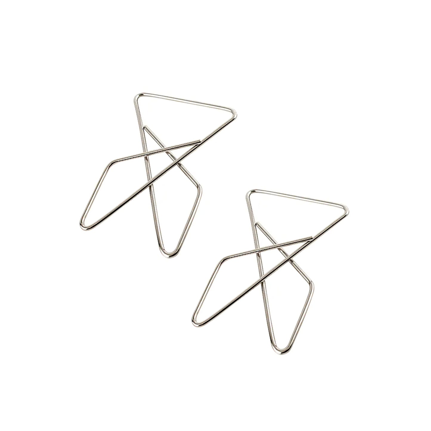 #1 (2-1/4") Butterfly Paper Clips - Box of 12
