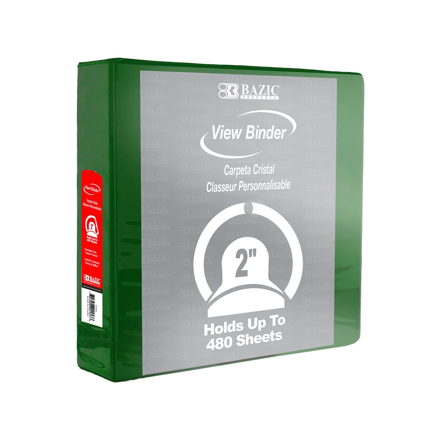 2” Bazic "Customizer" Hard Cover, Binder