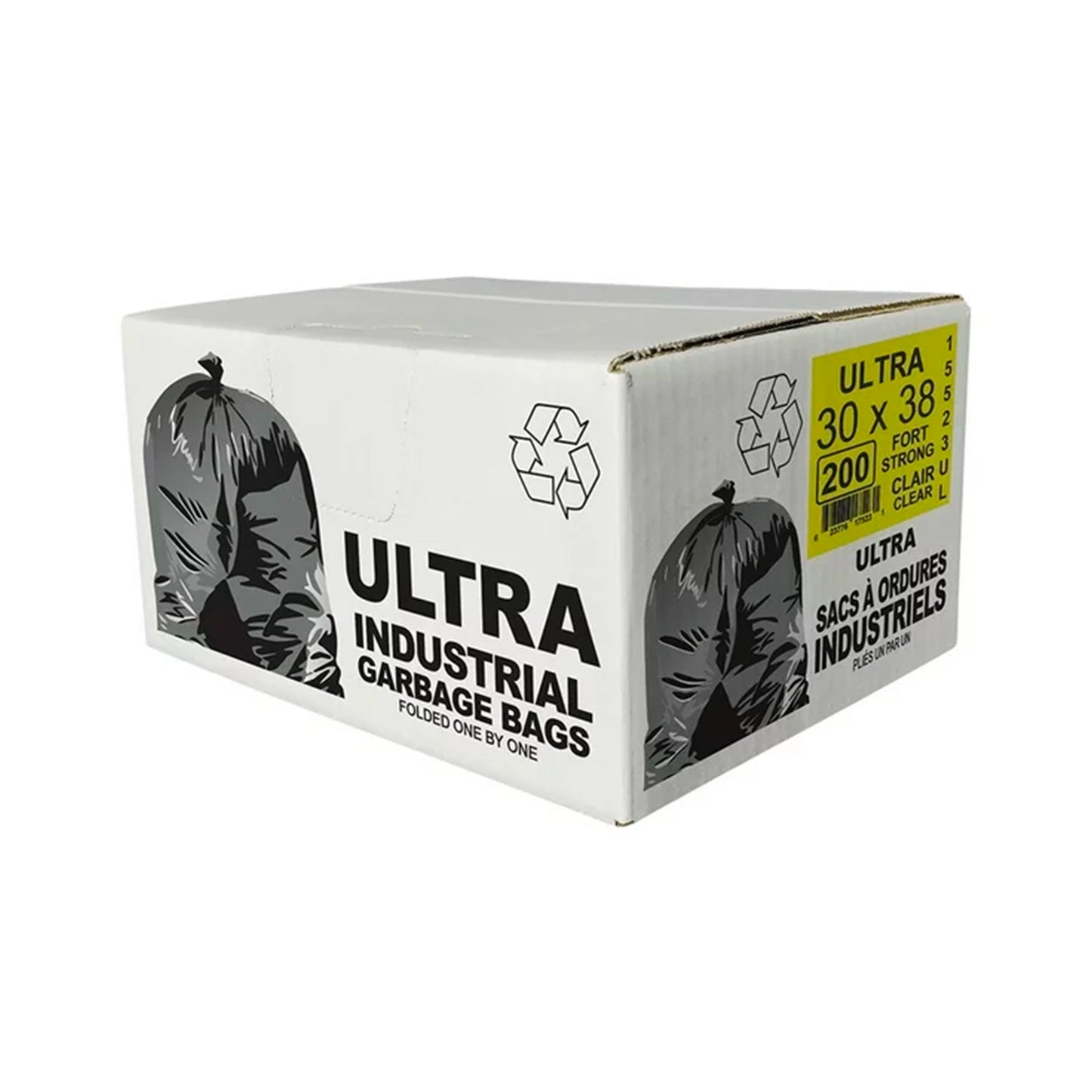 30” x 38” Extra Strong Garbage Bag - 200 Package