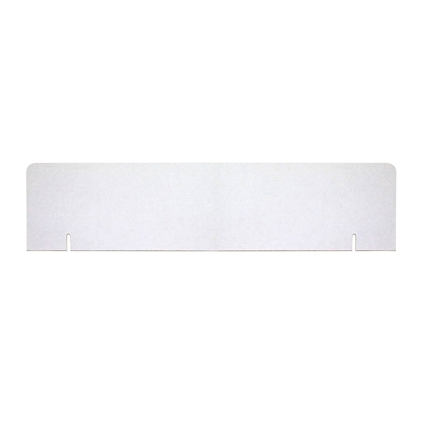 36” x 9.5” Header For Presentation Board - White