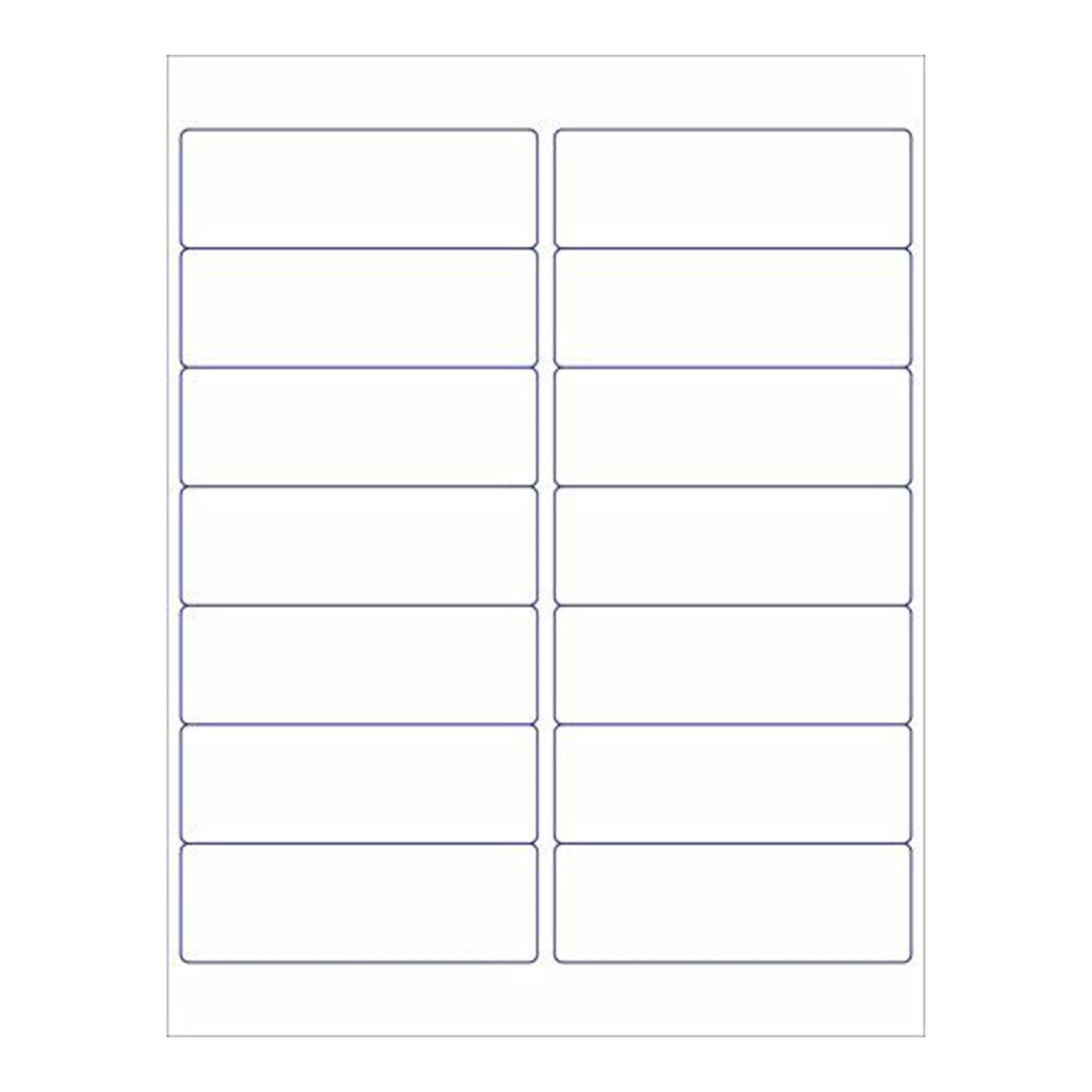 4” x 1-1/3” Laser Copier Labels – 1400 Labels