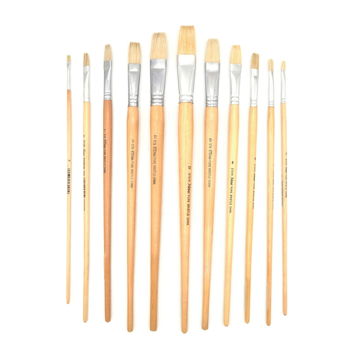 Flat Hog Hair Poster Brush - Eterna #579