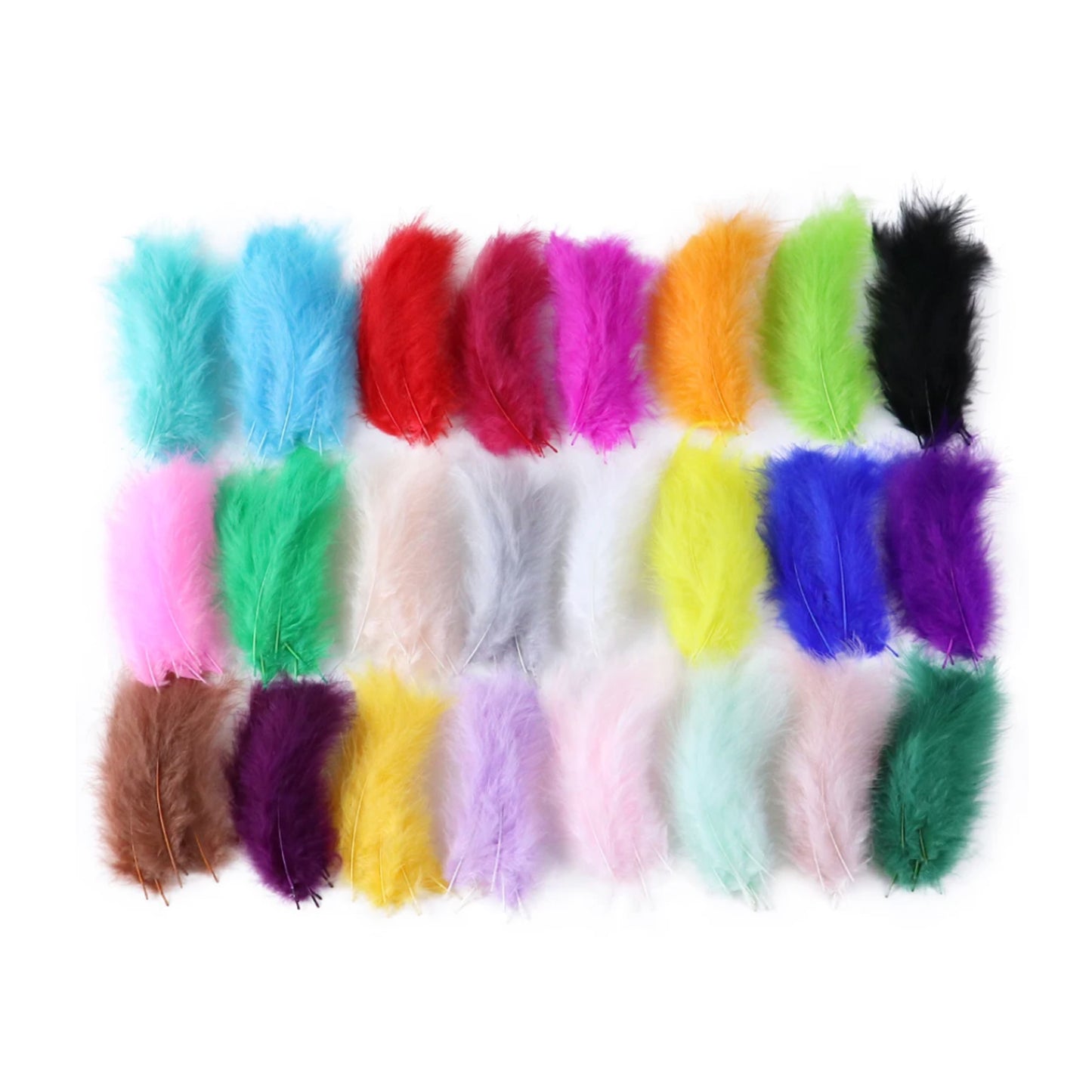 7 Oz. Short Marabou & Plume Feathers