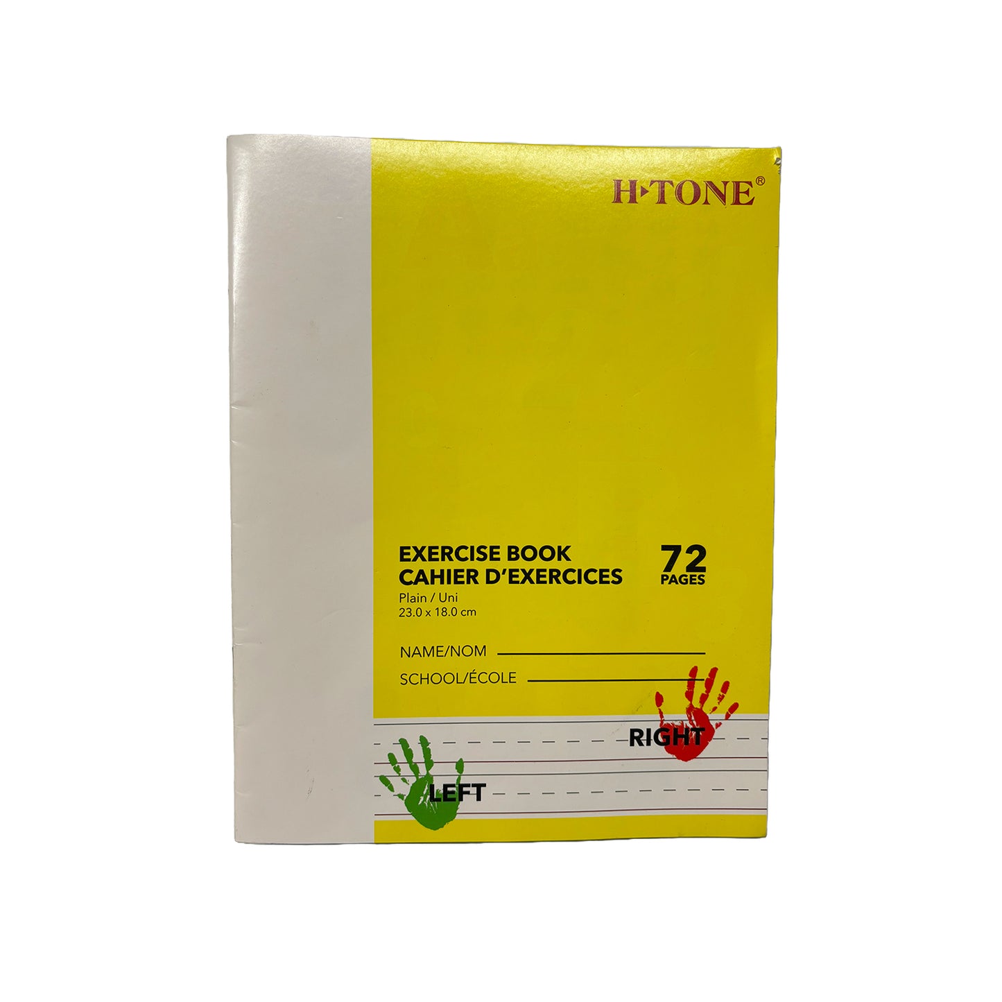 9” x 7” Plain Exercise Book– 72 Pages