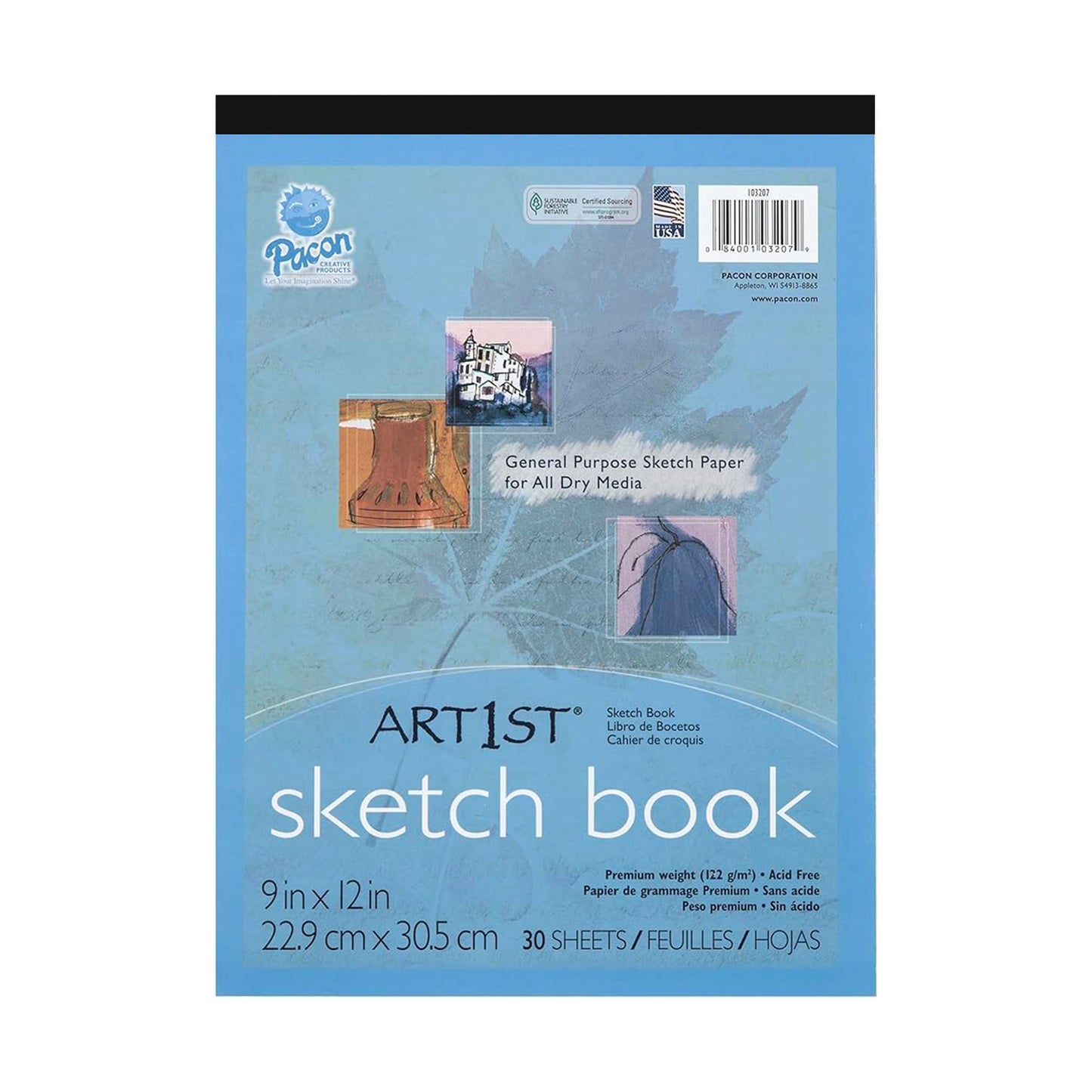 9” x 12” Drawing Paper Pad – 30 Sheets