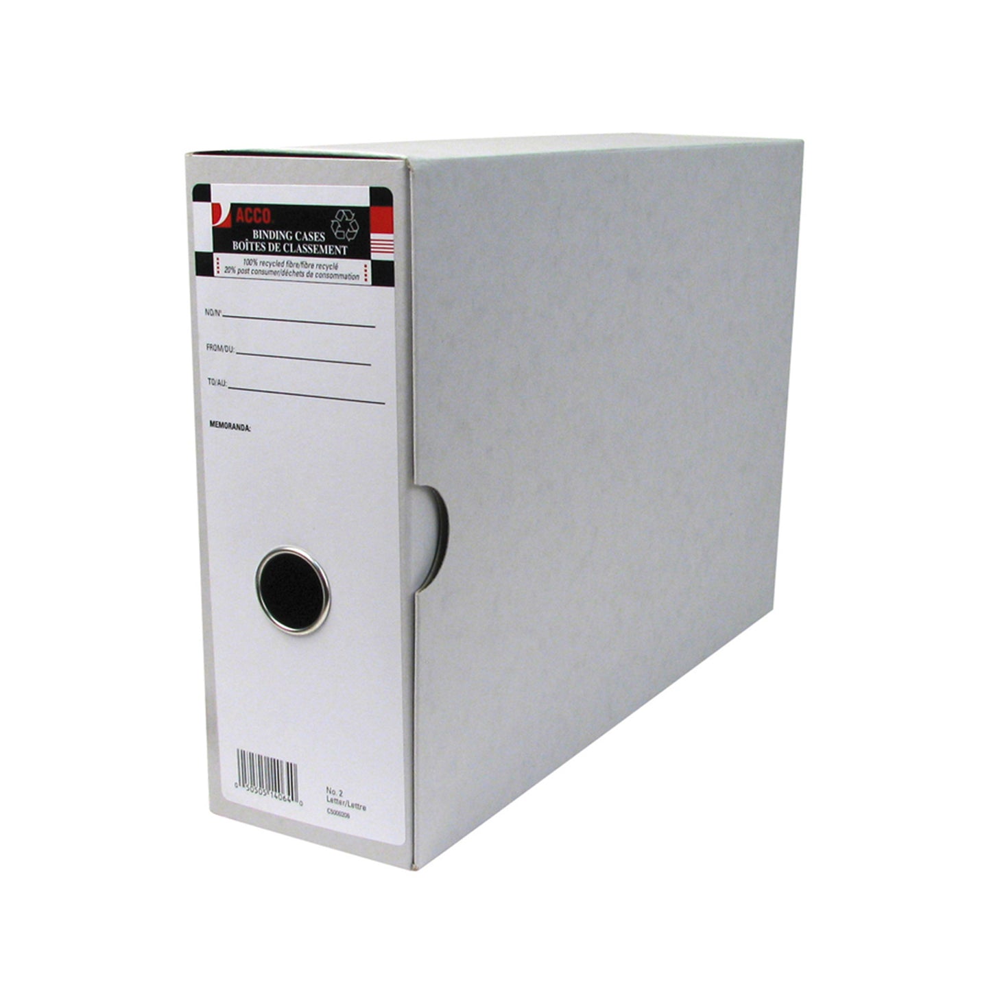 Acco Binding Case #2 Letter Size - 6 Pack