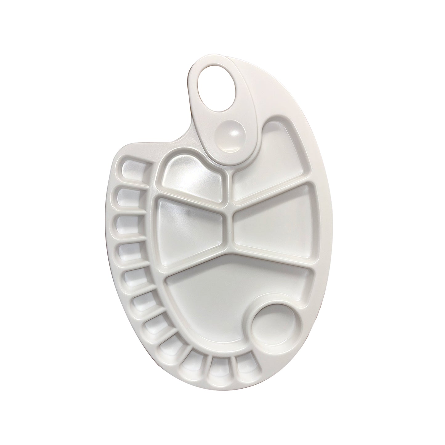 Plastic Artist Tray - Oval Tray