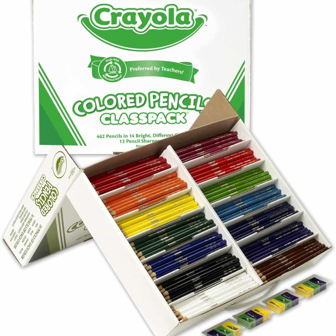 Crayola Pencil Crayons - Classpack of 462