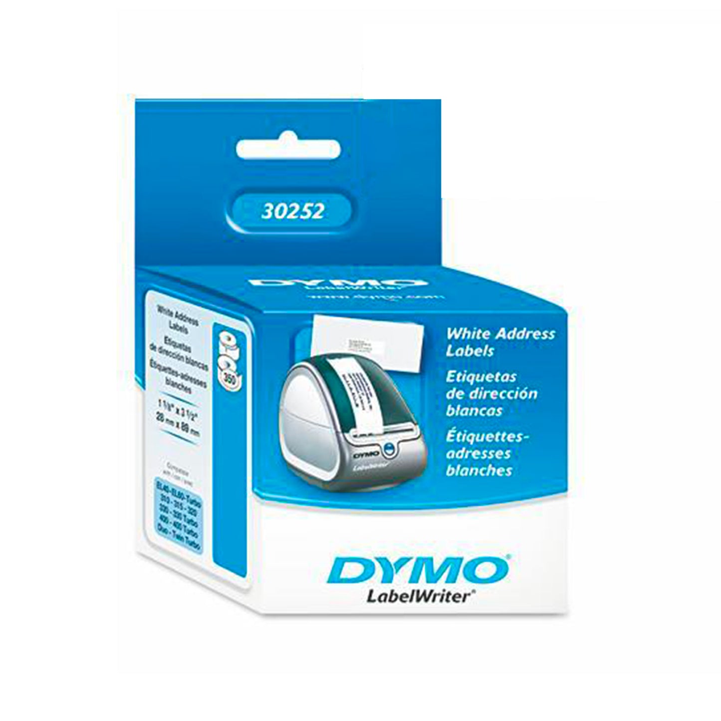 Dymo White Address Labels 1-1/8" x 3-1/2" - 700 Labels