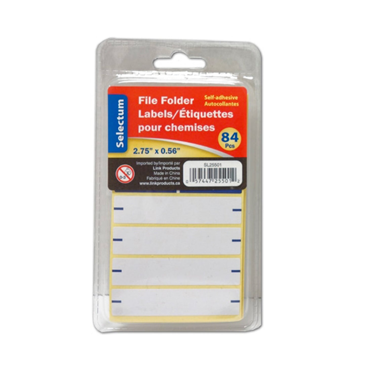 File Folder Labels - 84 Labels