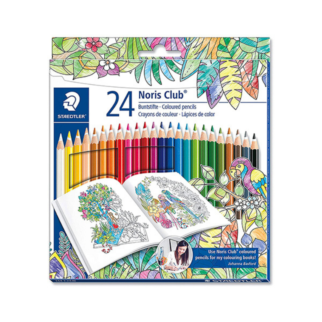 Staedter Pencil Crayons - Assorted - Pack of 24