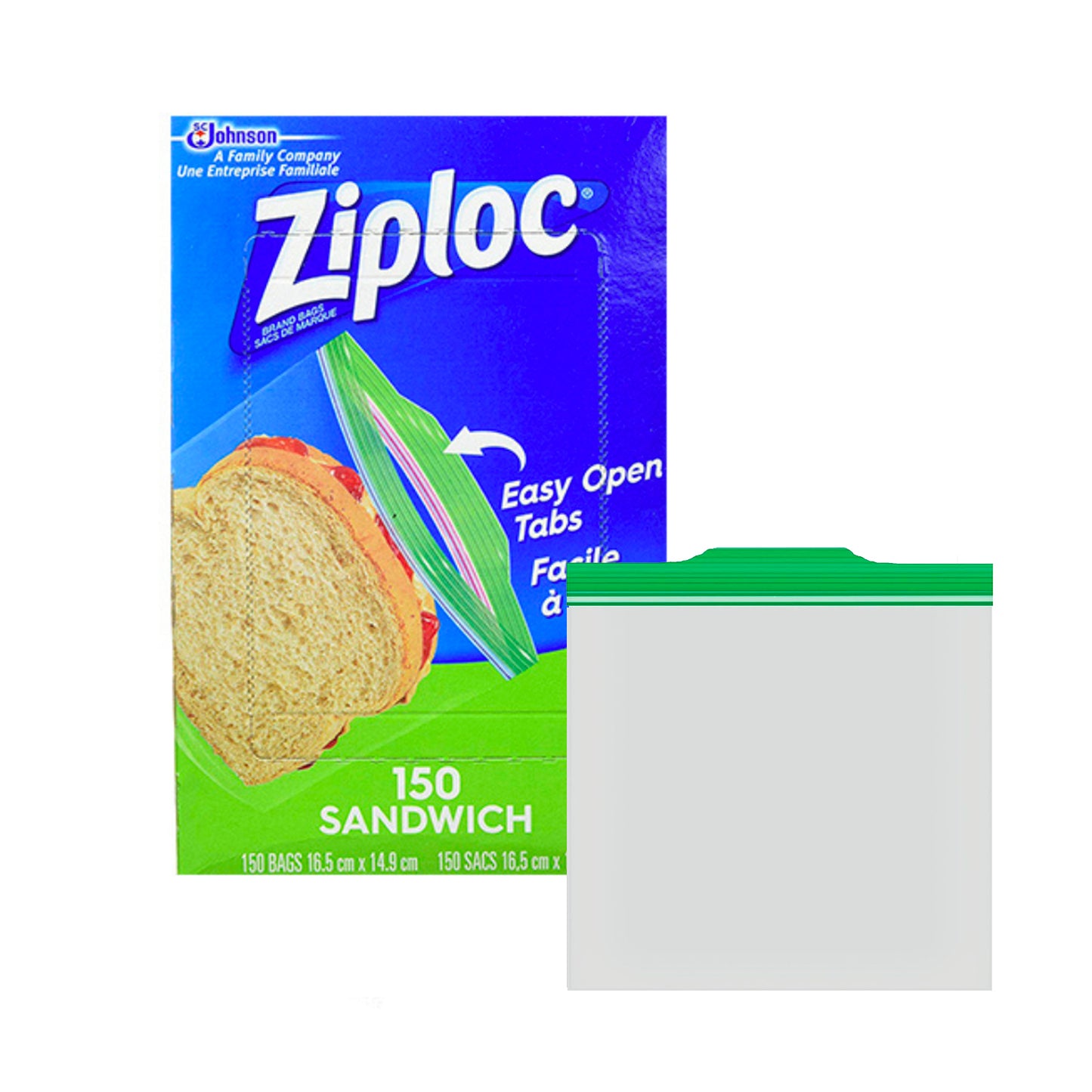 Zip Bags - Small box of 150 bags