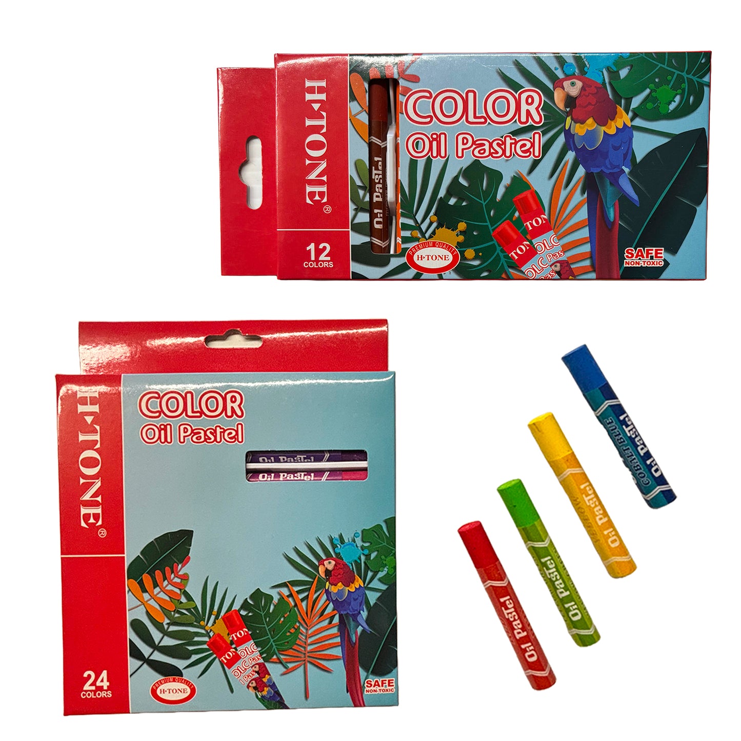 H-Tone High Quality Oil Pastels - Assorted