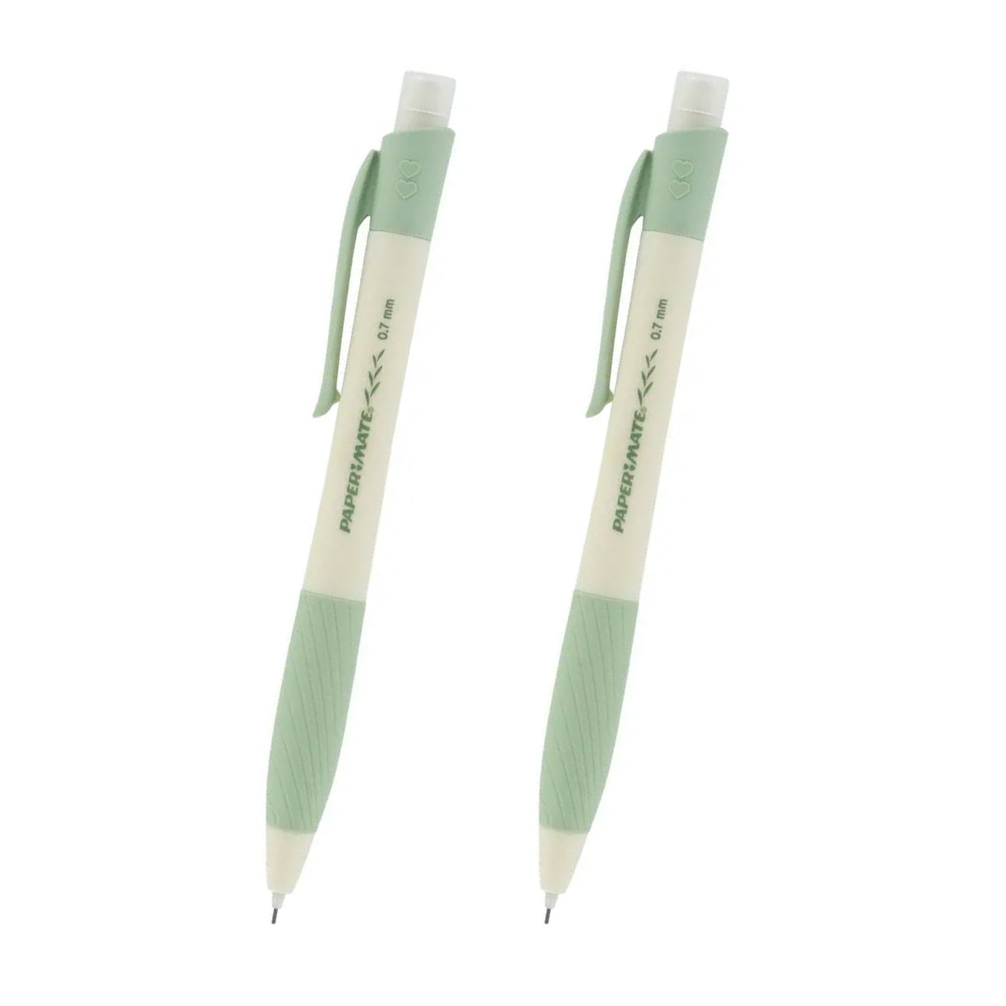 Papermate "Biodegradable" pencil 0.7mm - 2 pencils, 12 leads