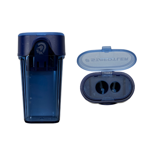 Staedtler Premium 2-Hole Pencil Sharpener With Tank - Large