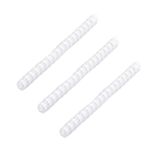 1/2” White Binding Cerlox, 100 Sheet Capacity - 100 pack