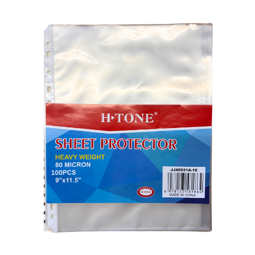 Heavy Duty Sheet Protectors - Pack of 100