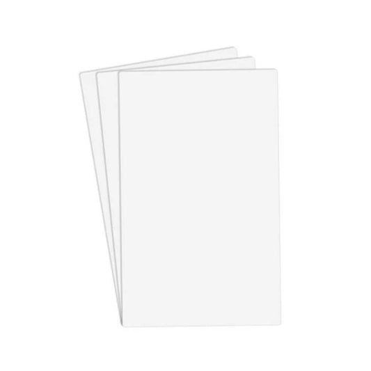 11" x 17" Dry Erase Sheets, Adhesive Backing - 5 Sheets