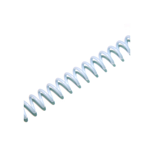 16mm 4:1 PitchPlastic Binding Coils, 100 Pack - White