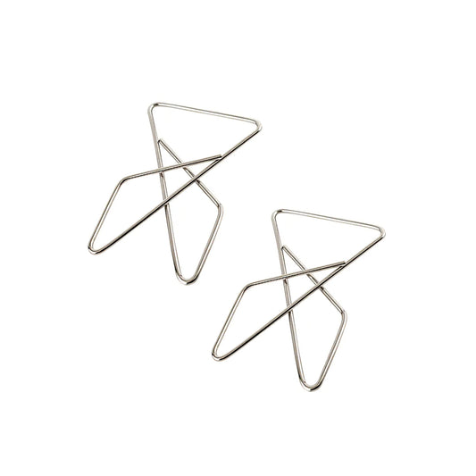 #1 (2-1/4") Butterfly Paper Clips  - Box of 12