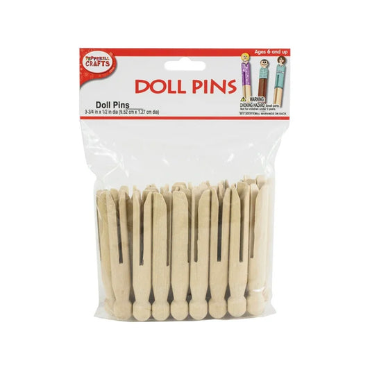 3-3/4" Doll Pins - Set of 30