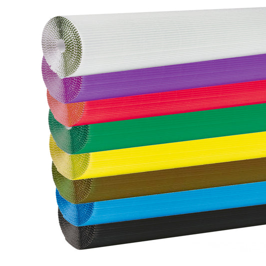 48” x 25' Coloured Corrugated Roll