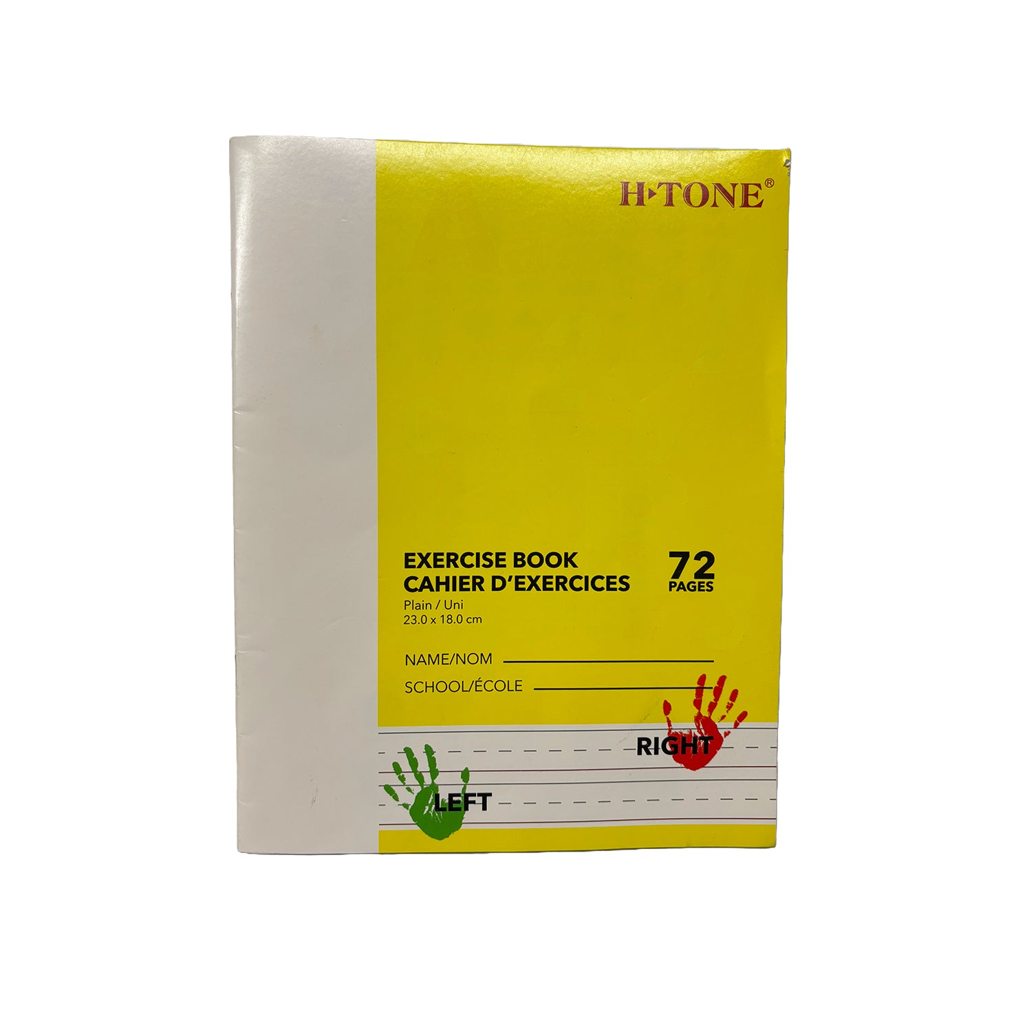 9” x 7” Plain Exercise Book– 72 Pages – Teacher's File