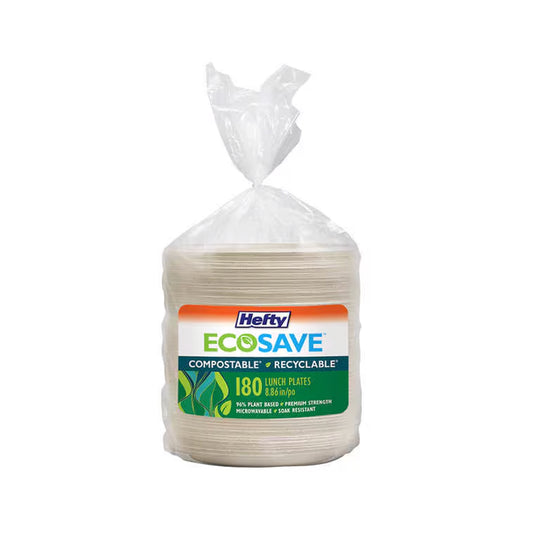8 3/4” Hefty Ecosave - 180 Package