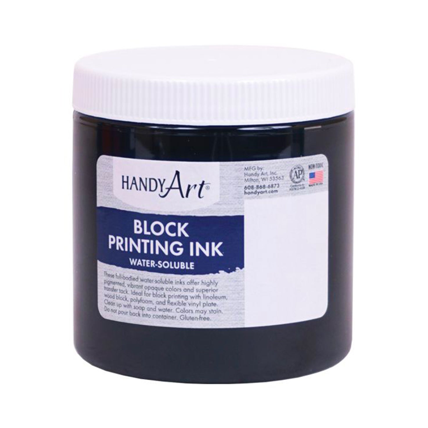 Block Paining Ink 8 Oz. Handy Art Block Printing Ink – Teacher's File