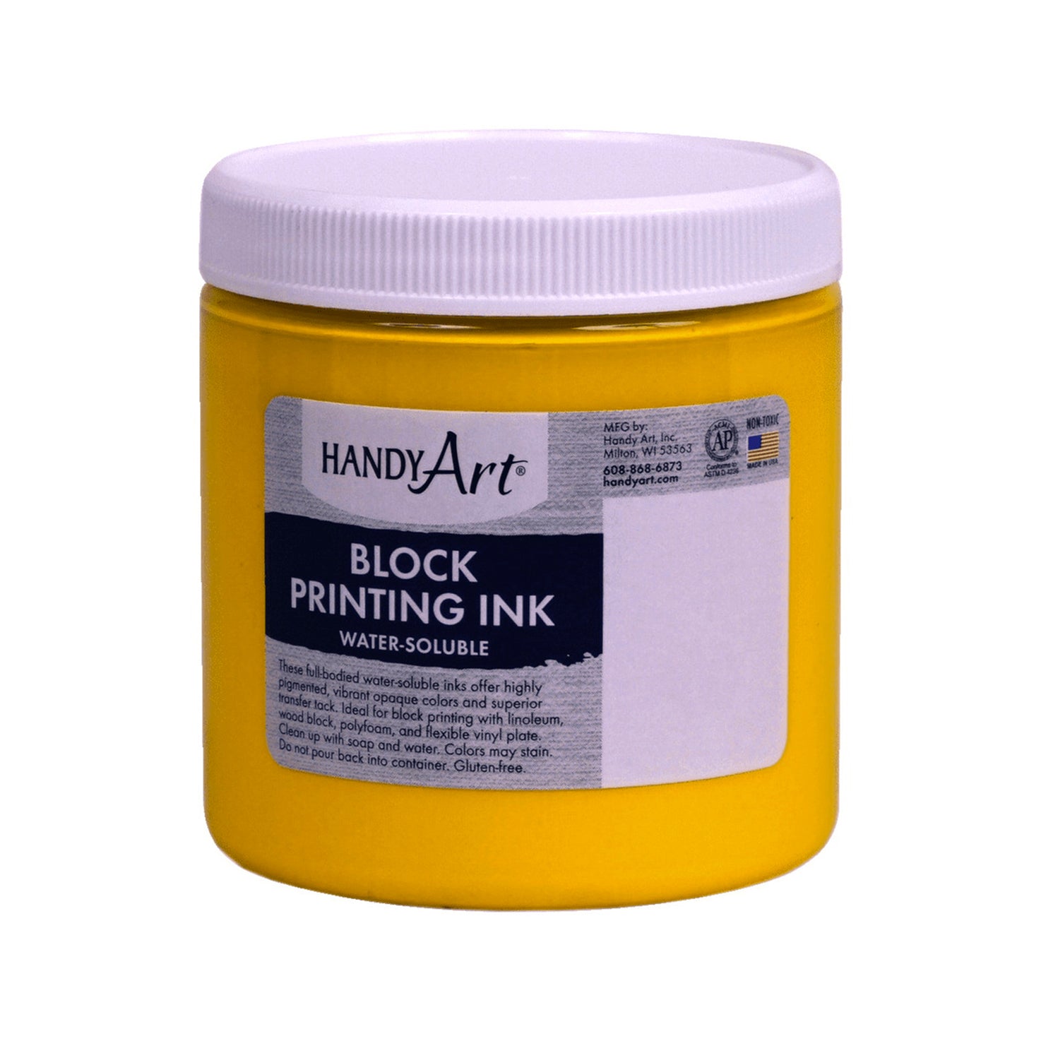 Block Paining Ink 8 Oz. Handy Art Block Printing Ink – Teacher's File