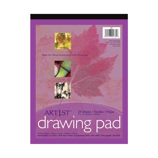 9” x 12” Drawing Paper Pad – 24 Sheets