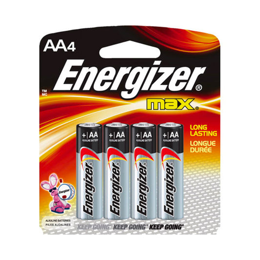 "AA" Energizer Batteries - 4 Pack