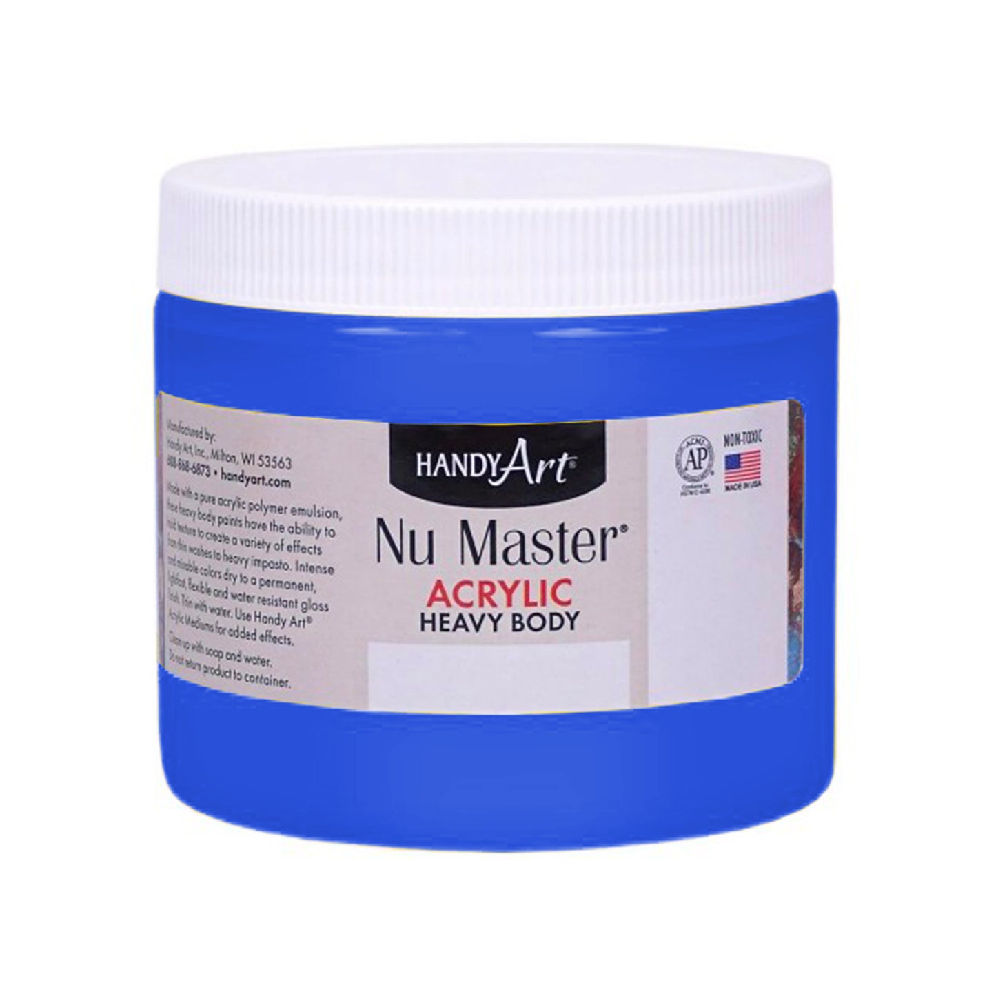 16 Oz. Handy Art Acrylic Paint - Nu Master Heavy Body