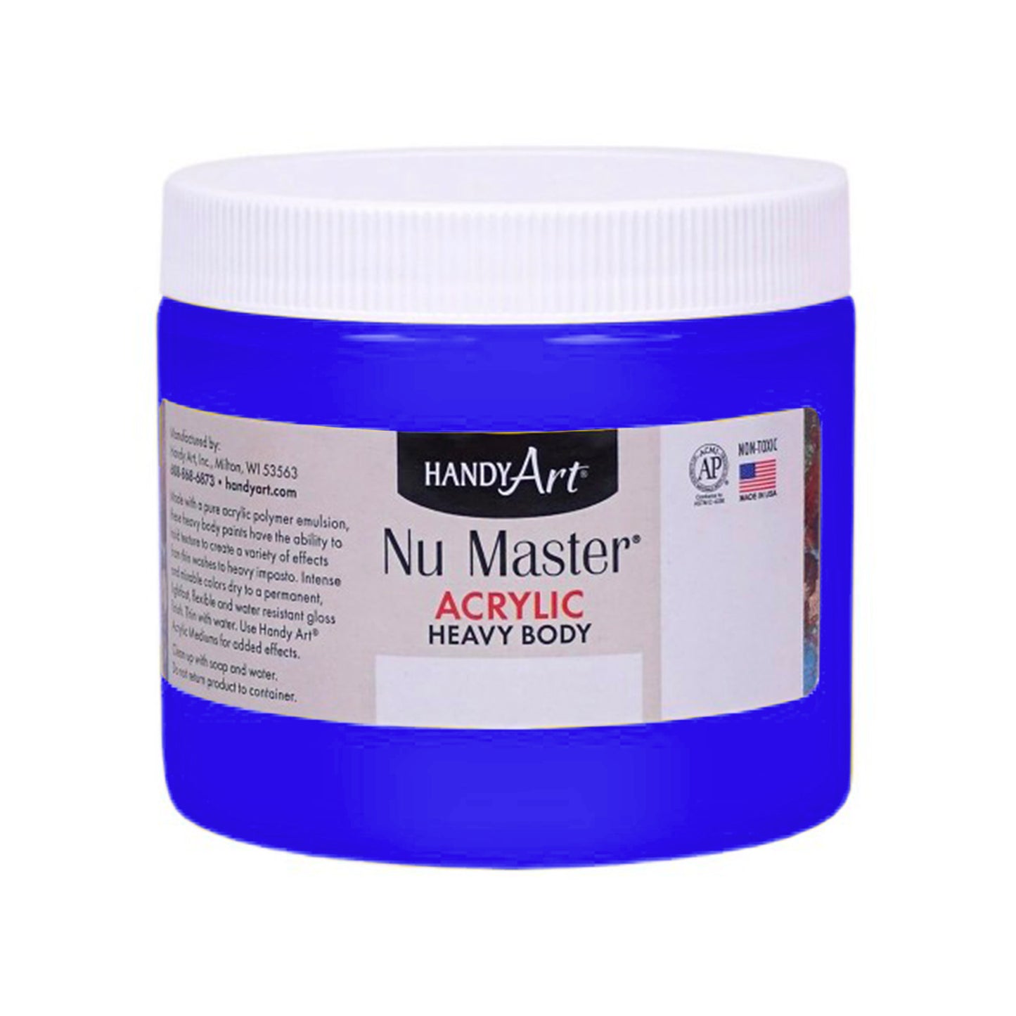 16 Oz. Handy Art Acrylic Paint - Nu Master Heavy Body