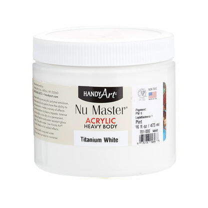 16 Oz. Handy Art Acrylic Paint - Nu Master Heavy Body