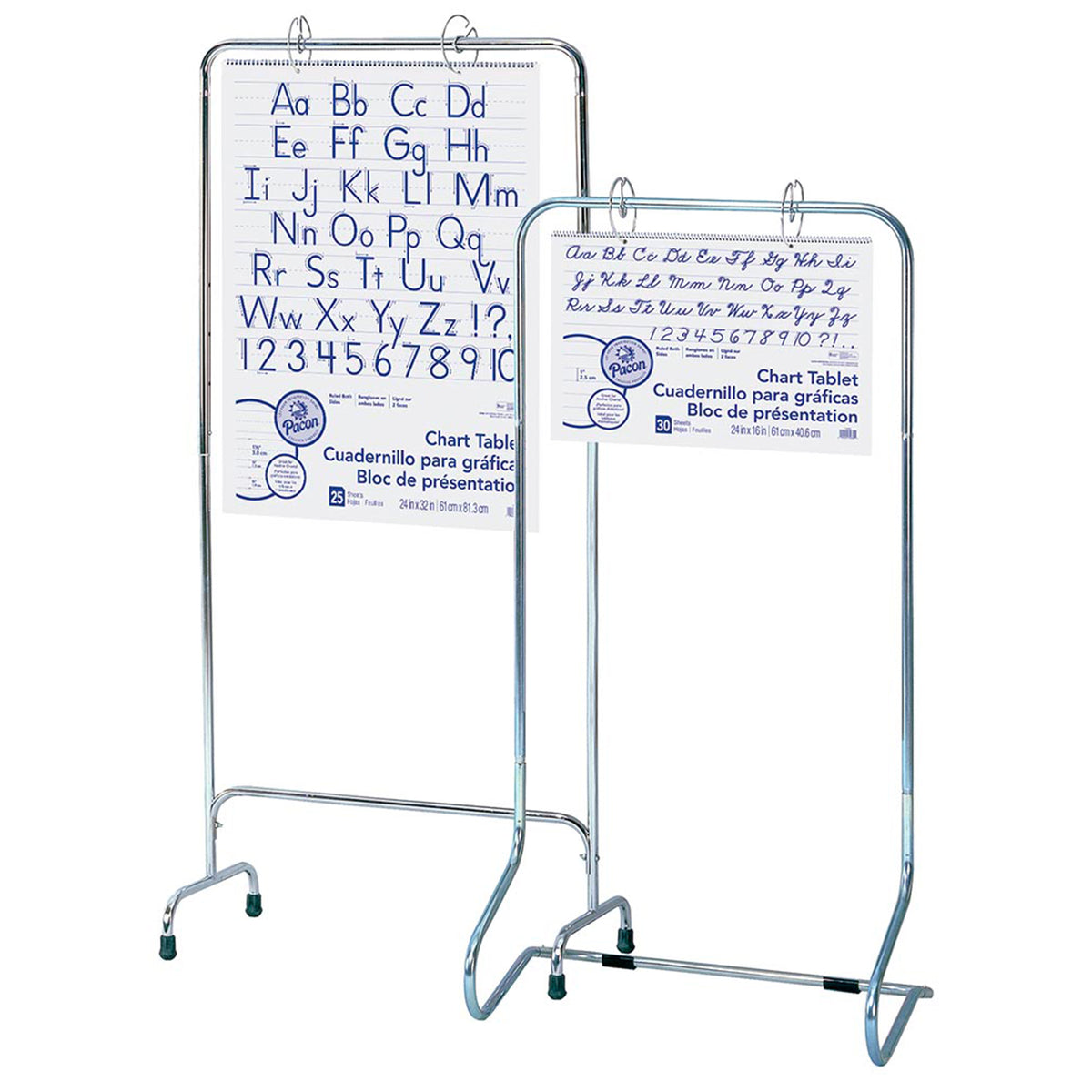 28” x 68” Adjustable Chart Stand – Teacher's File