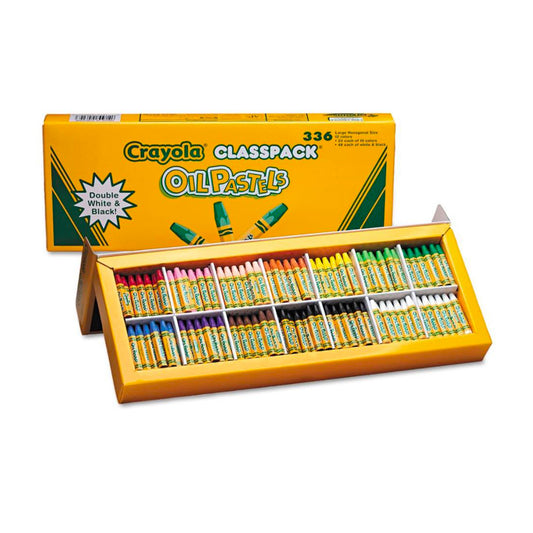 Crayola Standard Size Oil Pastels - Classpack of 336