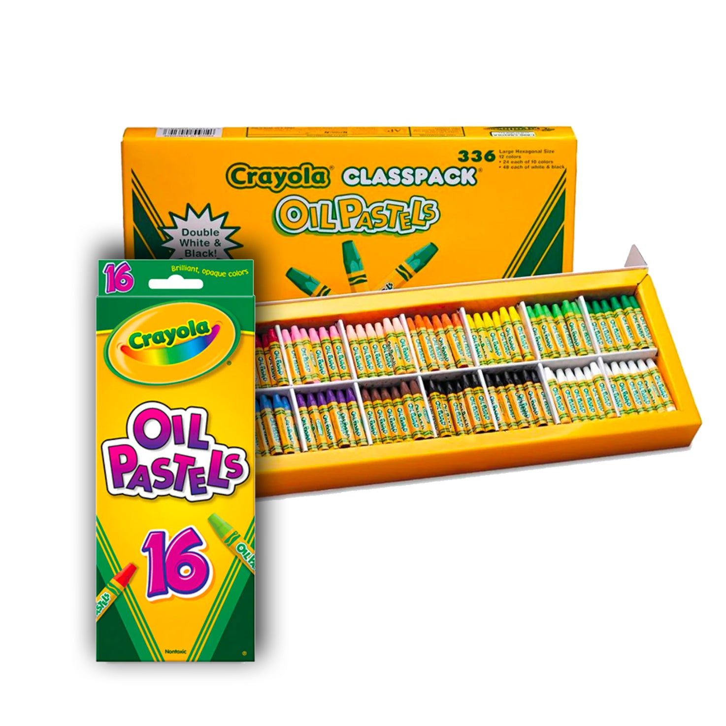Crayola Standard Size Oil Pastels Teacher's File