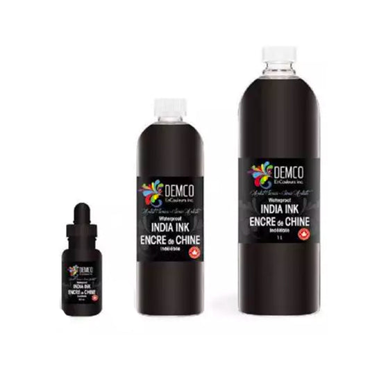 Demco Permanent Non-Toxic India Ink