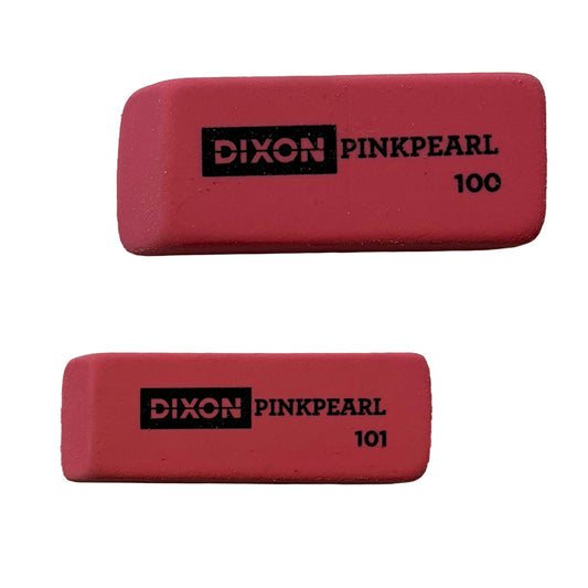 Dixon Pink Pearl & White Erasers