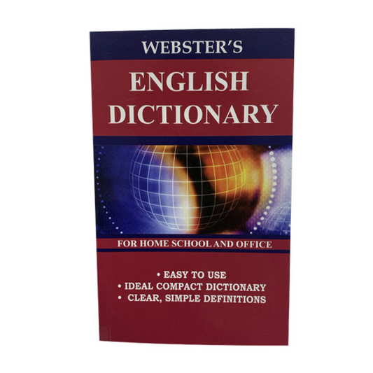 Webster’s English Dictionary – 256 Pages