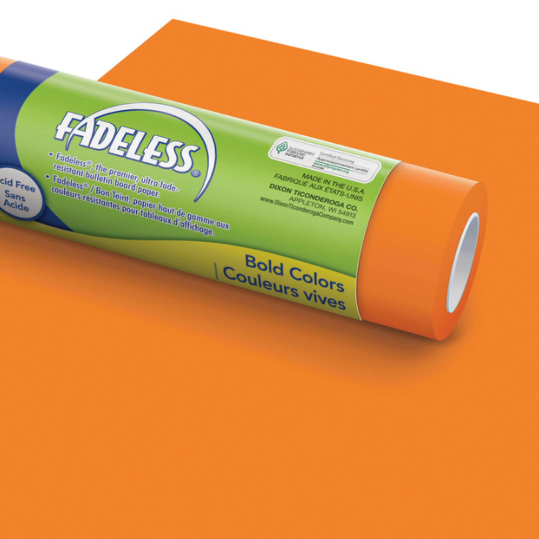 Filable Paper Roe 48” x 200' Fadeless Paper Roll – Teacher's File