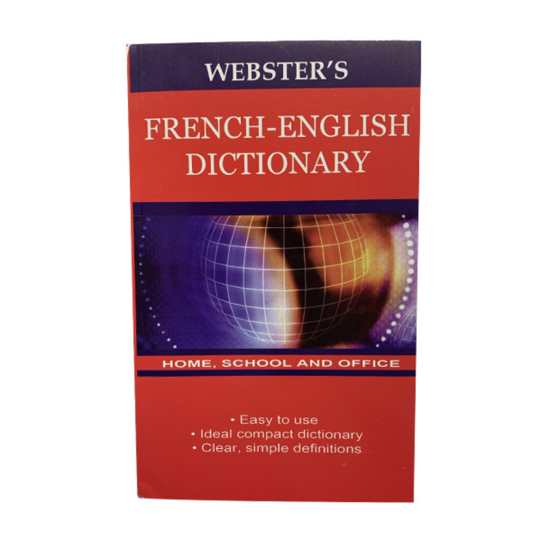 Webster’s English/French Dictionary – 256 Pages