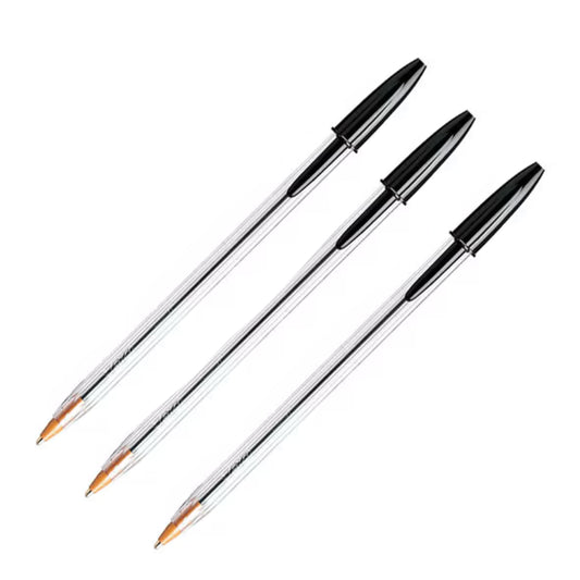 Ballpoint Stick Pen, Medium - Black