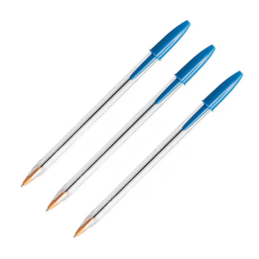 Ballpoint Stick Pen, Medium - Blue