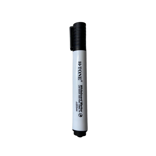 H-Tone Dry Erase Marker, Chisel Tip - Black