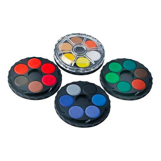 Koh-I-Noor Watercolour Wheel Stack Pack, 6 Assorted Colours - 4 Wheels