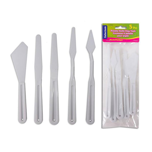 Palette Knife Clay Tools - Set of 5